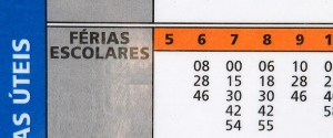 HORÁRIO FÉRIAS ESCOLARES - LINHAS 200- 201- 204- 208- 300- 301- 302- 303- 304- 305- 400- 401- 402- 501- 503- 504- 508- 600- 602- 603- 604- 700- 701- 702- 704- 705- 800- 801- 804- 805- 806- 900- 902- 903- 904- 905- 907