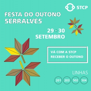 Vá com a STCP receber o Outono em Serralves