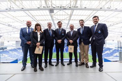 Conselho de Administração da STCP em visita ao FCP