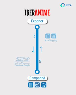 Mapa Serviço Especial Iberanime