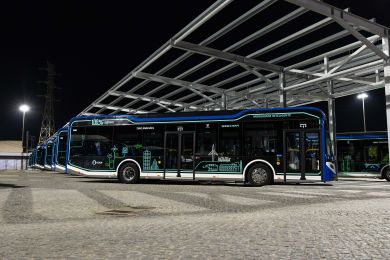 Novos autocarros elétricos
