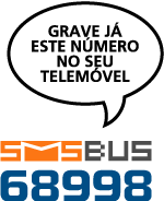 Grave já este número no seu telemóvel: SMSBUS 68998